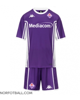 Billige Fotballdrakt Fiorentina Replika Hjemmedraktsett Barn 2025-26 Kortermet (med bukser)